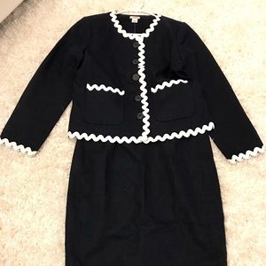 NWT J. Crew Factory Navy Linen Shirt and Blazer